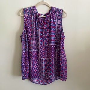 Violet + Claire Patterned Blouse